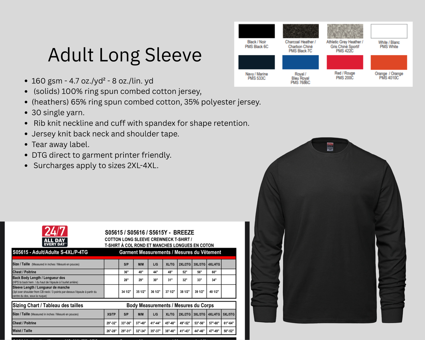 CSW Adult Long Sleeve