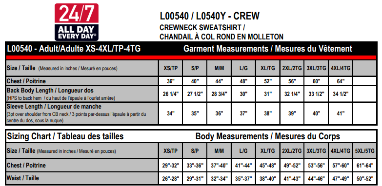 Virden Variety 4-H Crewneck (ADULT)