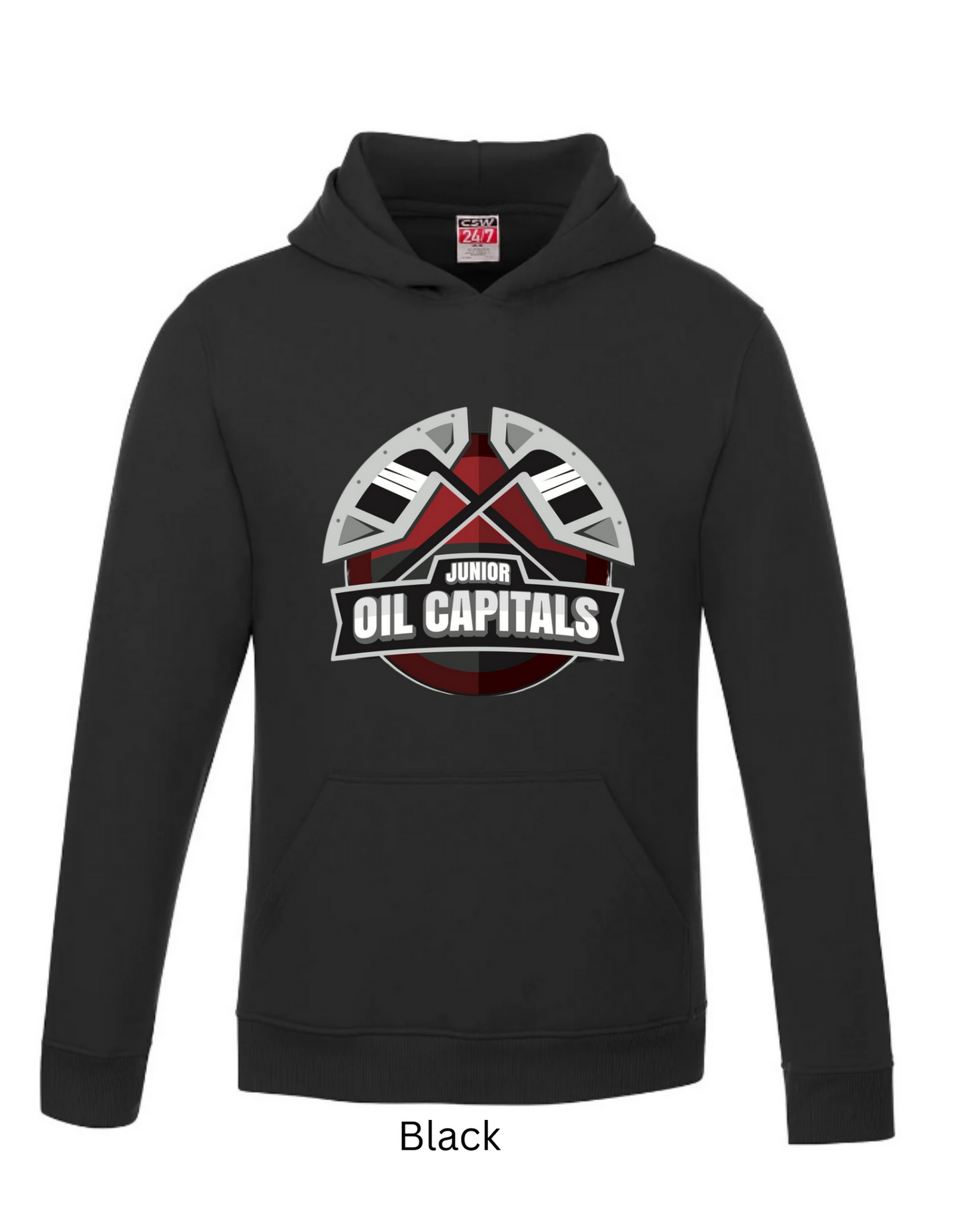 Virden Jr. Oil Caps Adult Hoodies