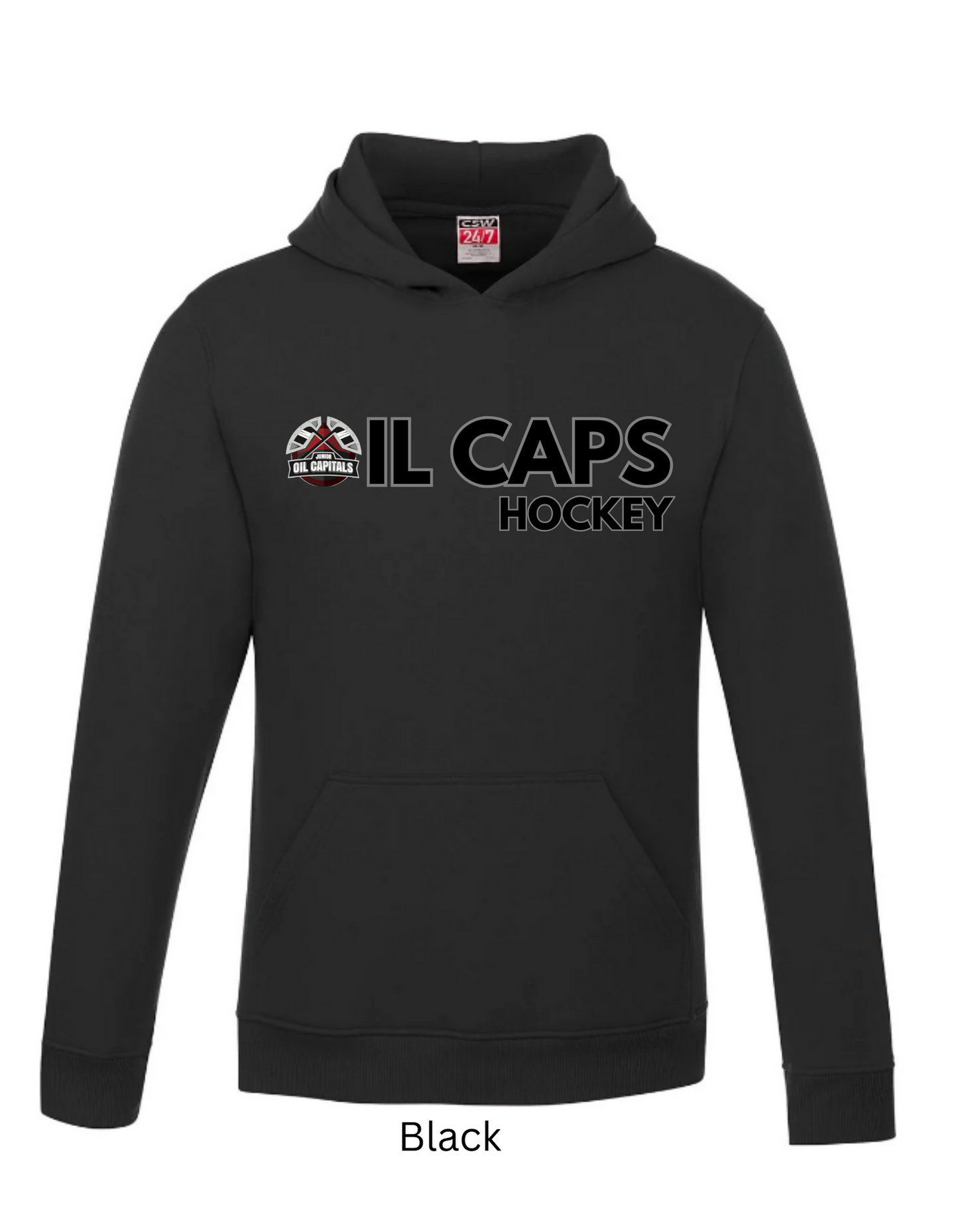 Virden Jr. Oil Caps Adult Hoodies