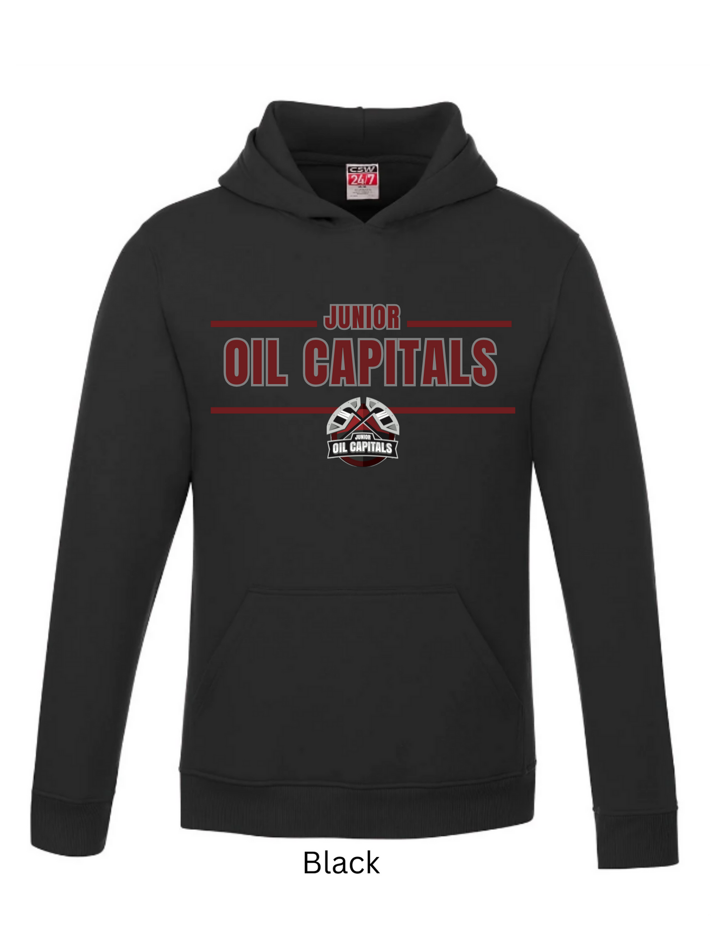 Virden Jr. Oil Caps Adult Hoodies
