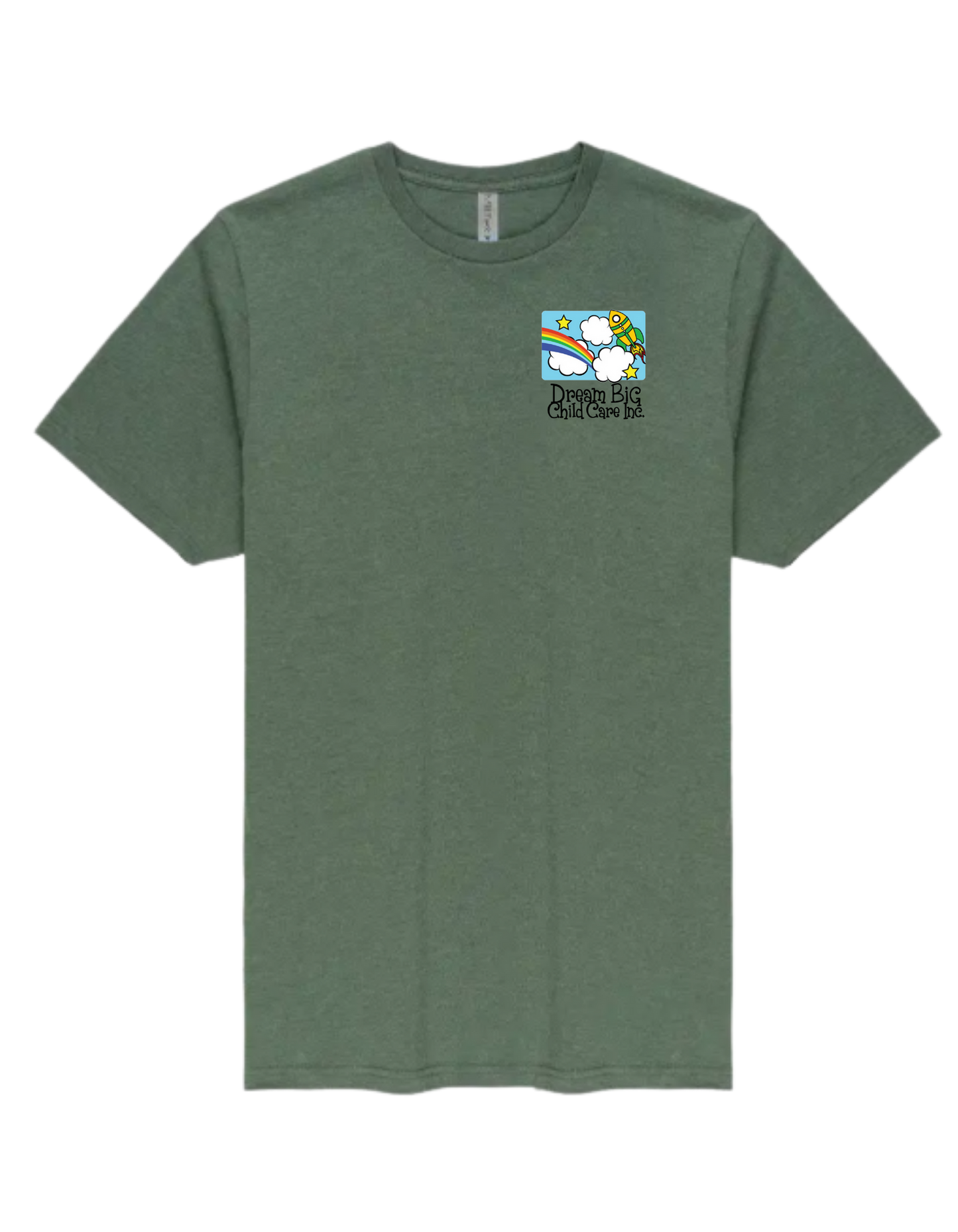 Dream Big T-shirts Green Heather