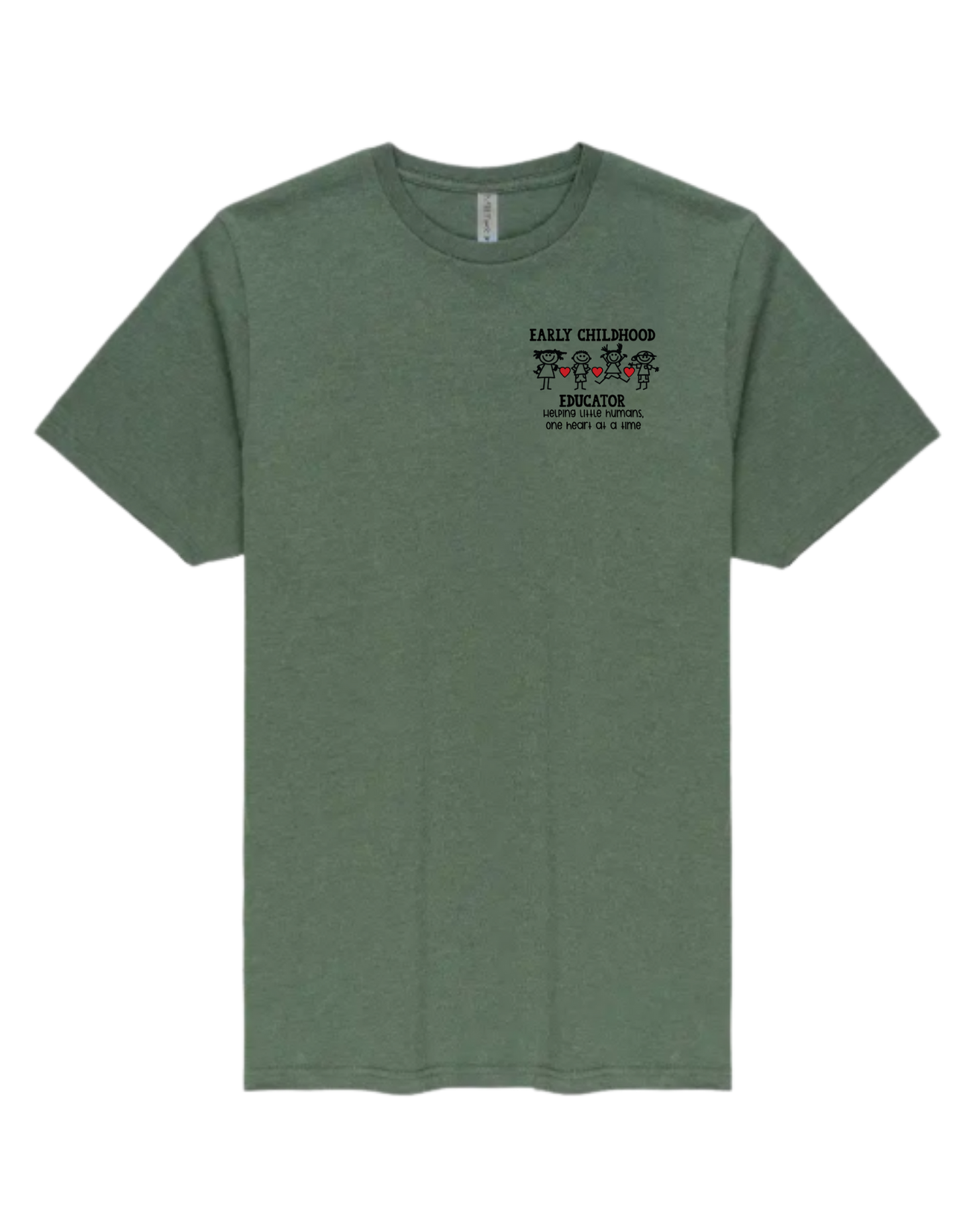 Dream Big T-shirts Green Heather
