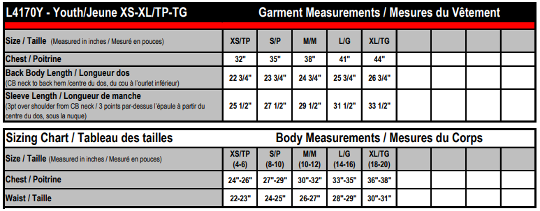 Canadians YOUTH CX2 Track Jacket