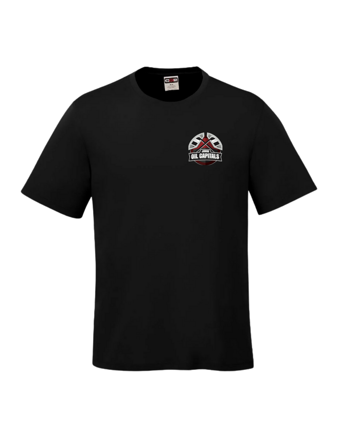 Virden Jr. Oil Caps Adult T-shirt