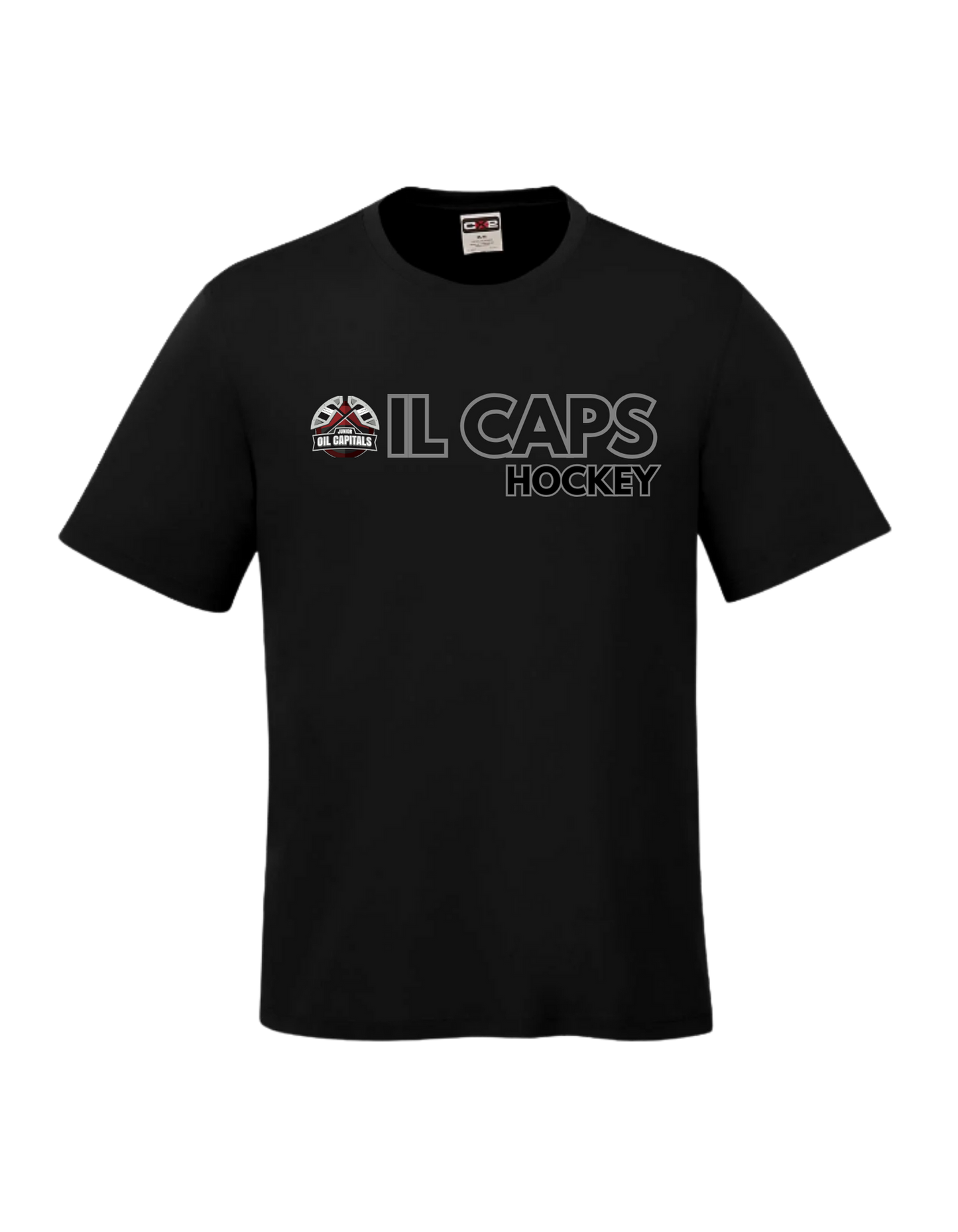 Virden Jr. Oil Caps Adult T-shirt
