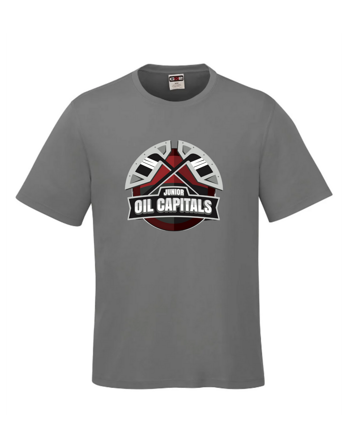 Virden Jr. Oil Caps Adult T-shirt
