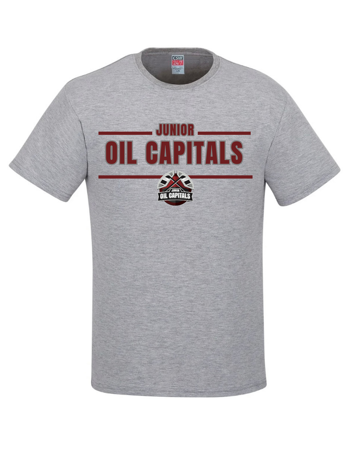 Virden Jr. Oil Caps 65/35 Youth T-shirts