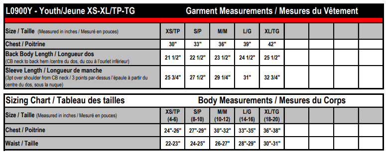 Canadians YOUTH Muskoka Trail Puffer Jacket