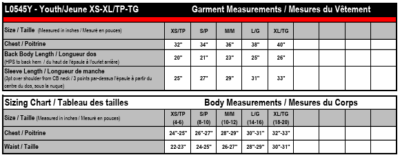Canadians YOUTH 1/4 Zip