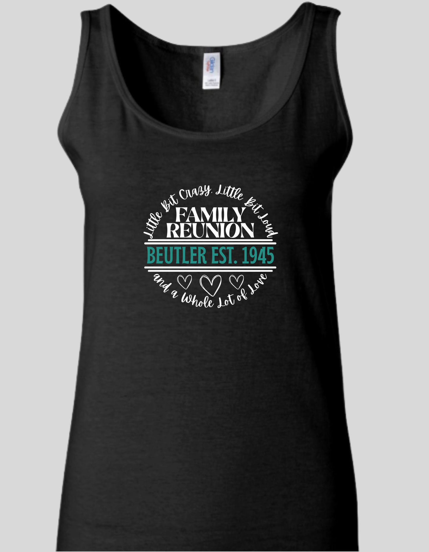 Beutler Family Reunion Ladies Tank Top
