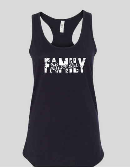 Beutler Family Reunion Ladies Racerback Tank