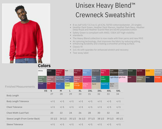 Unisex Heavy Blend™  Crewneck Sweatshirt