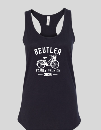 Beutler Family Reunion Ladies Racerback Tank