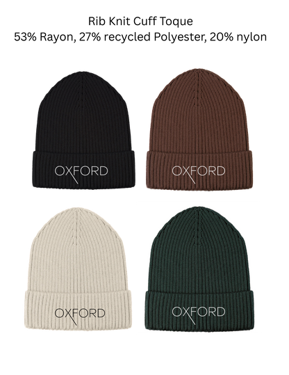 Rib Knit Cuff Toque