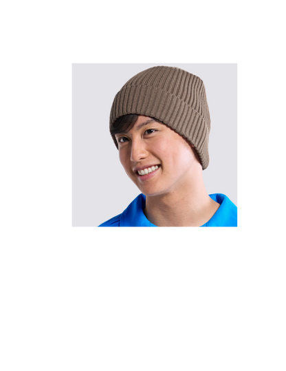 Rib Knit Cuff Toque