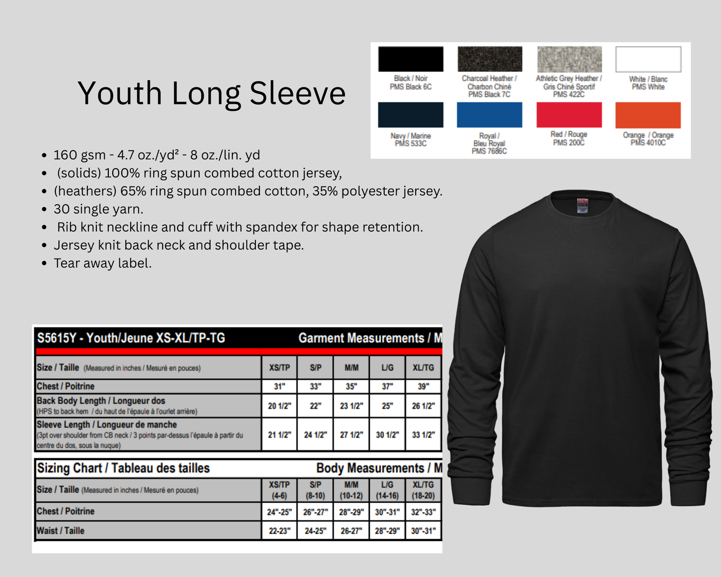 CSW Youth Long Sleeve