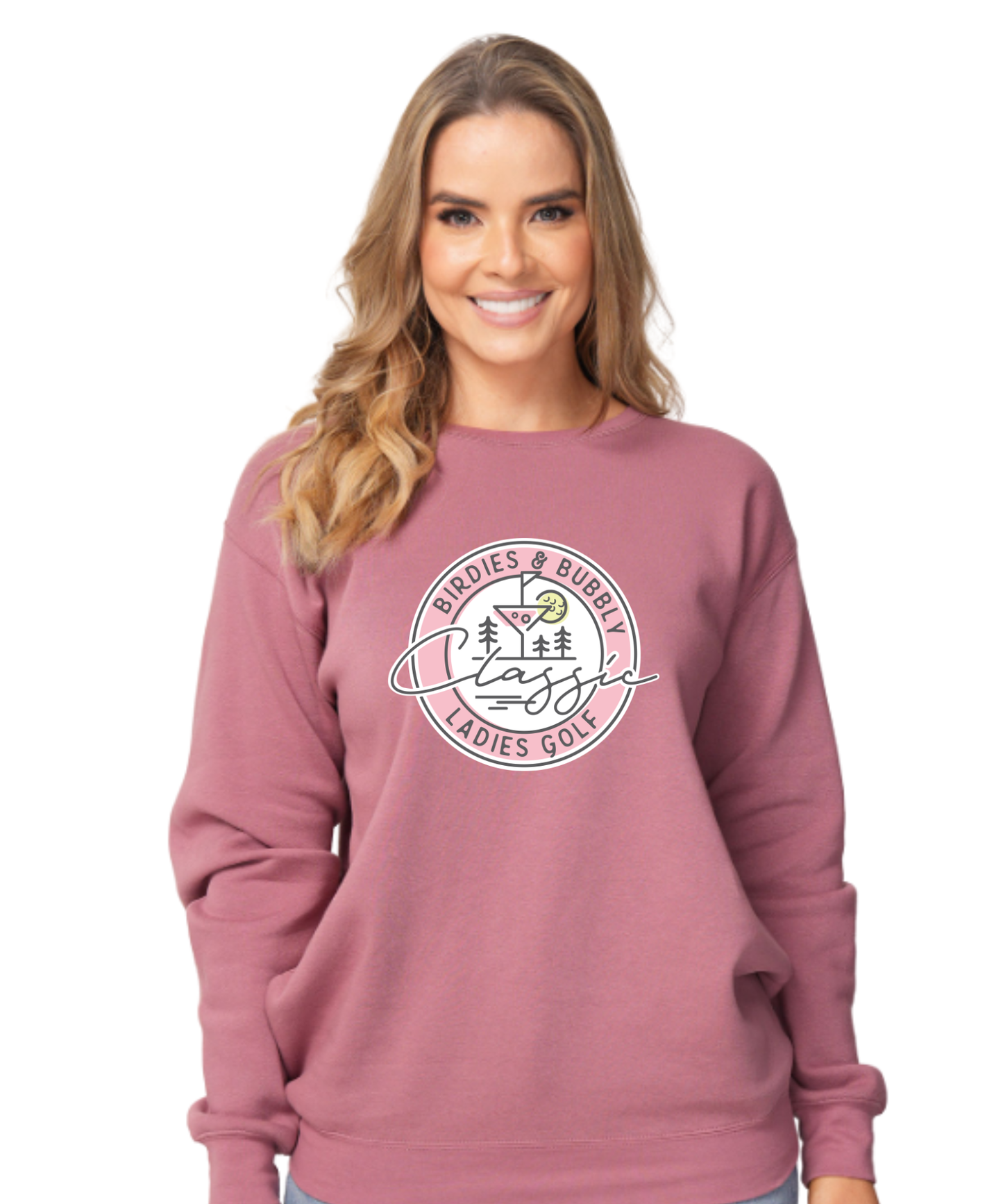 Birdies & Bubbly Crewneck
