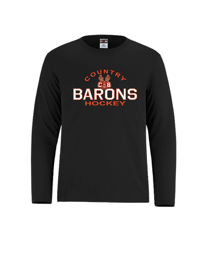 Country Baron Youth Wicking Long Sleeve