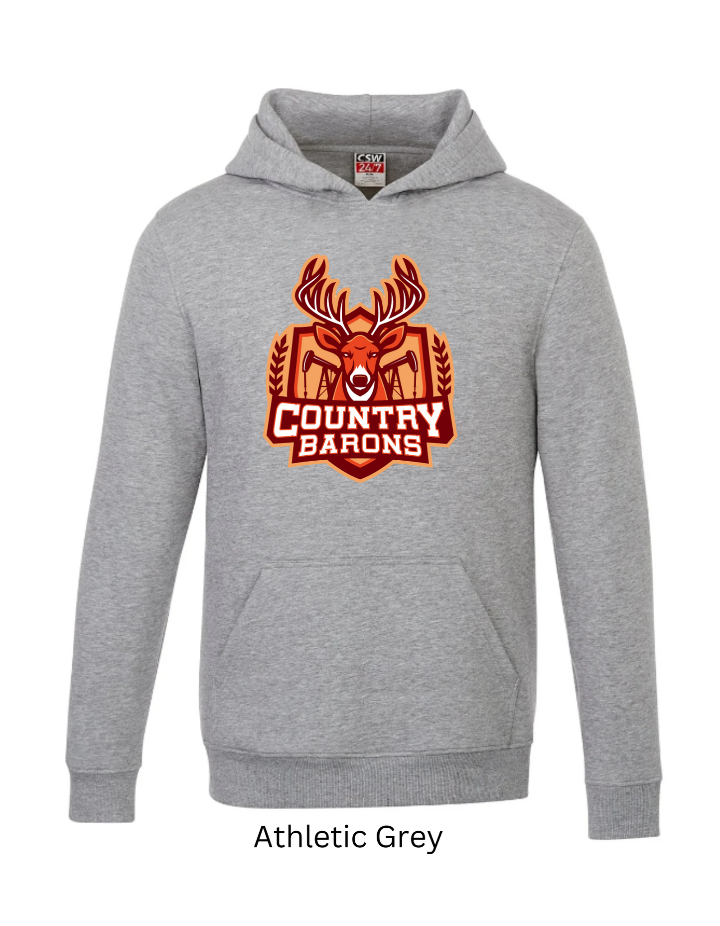 Country Barons Hoodie Youth