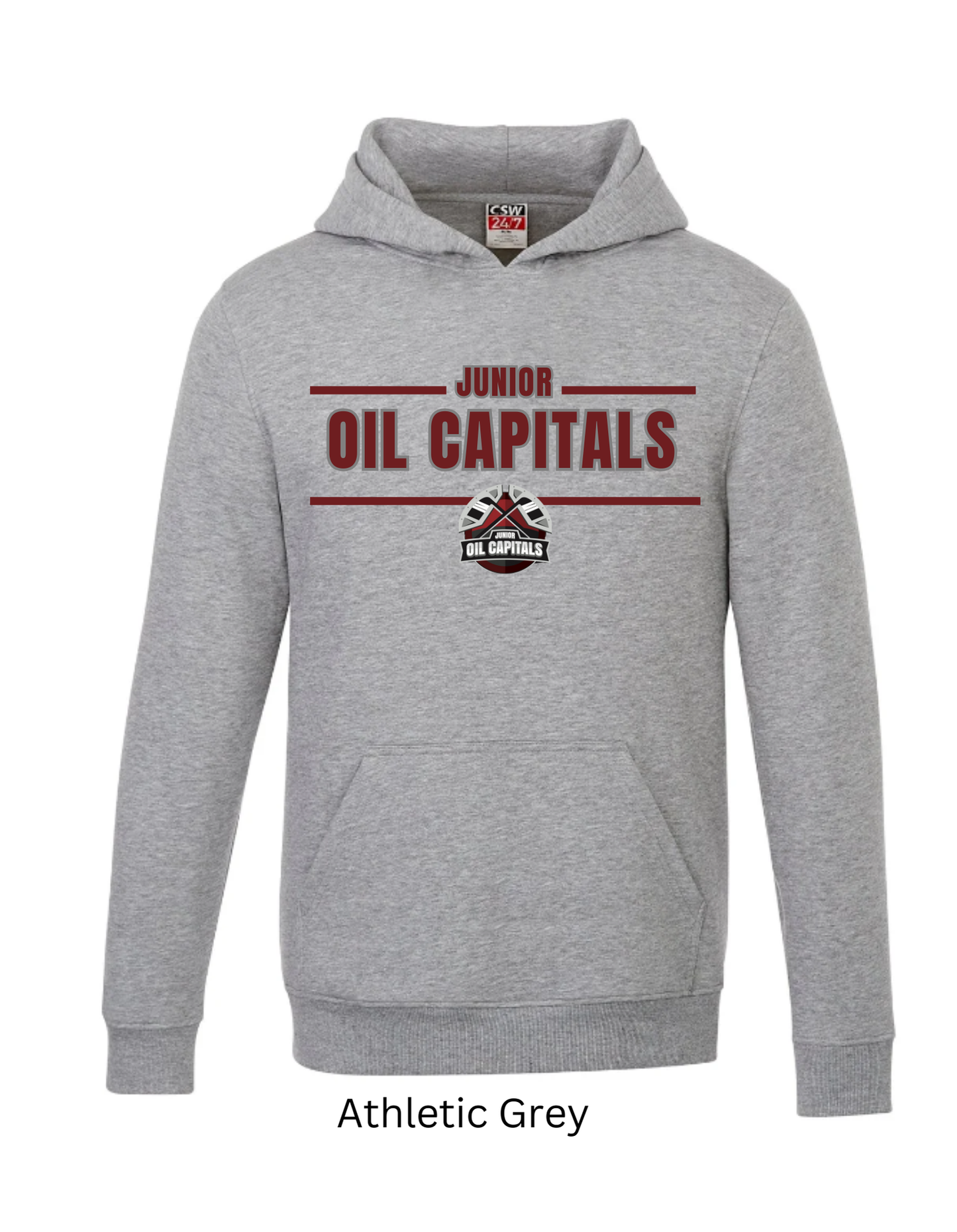 Virden Jr. Oil Caps Adult Hoodies