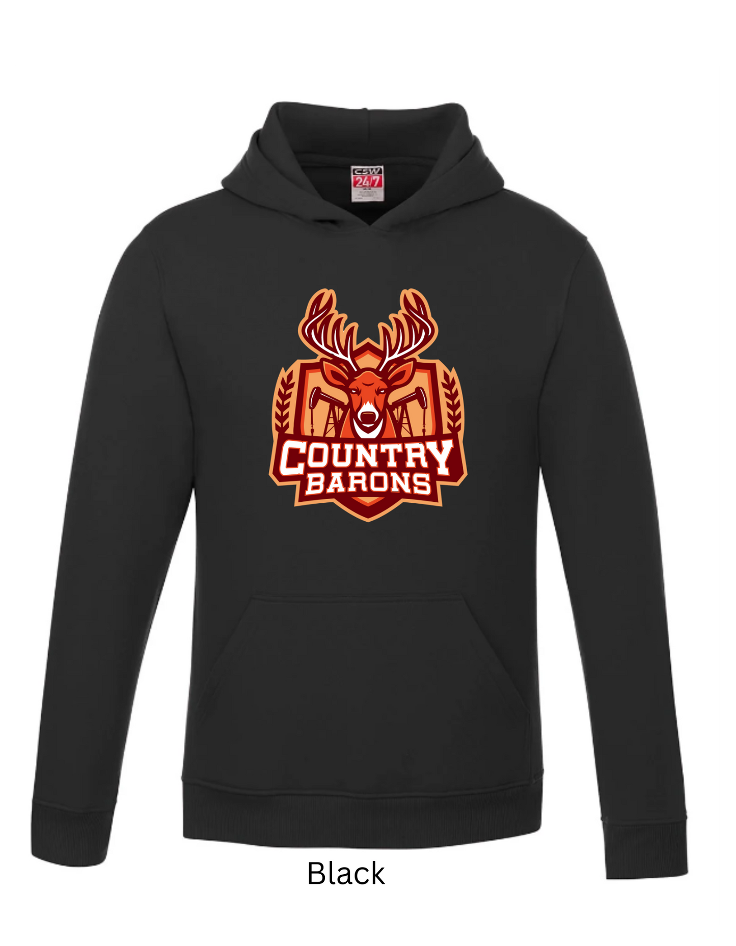 Country Barons Hoodie Youth