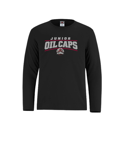 Virden Jr. Oil Caps Wicking Long Sleeve