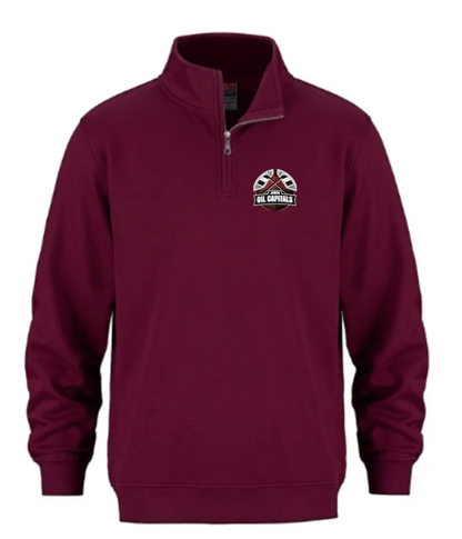 Virden Jr. Oil Caps 1/4 Zip Sweatshirt