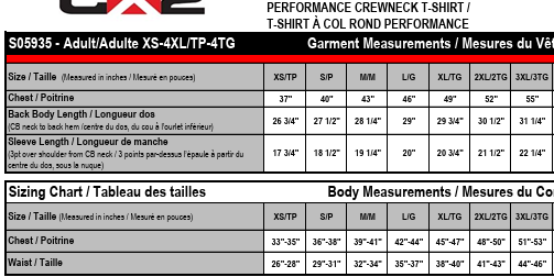 YC YOUTH Performance Crewneck T-Shirt