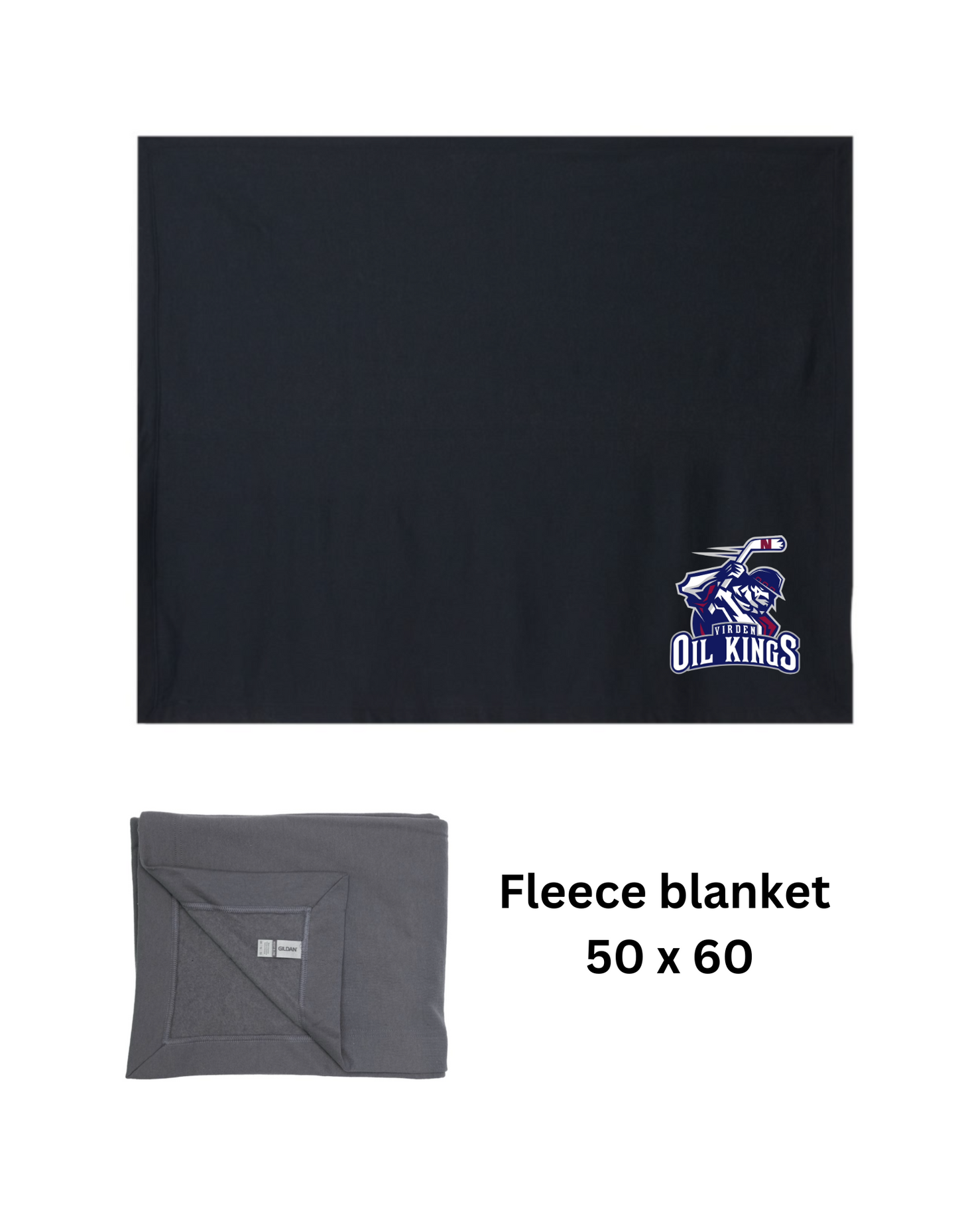 Oil Kings Fleece Blanket