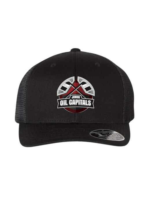 Virden Jr. Oil Caps Flexfit Snapback Hat