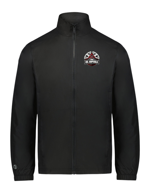 Virden Jr. Oil Caps Adult Holloway Track Jacket