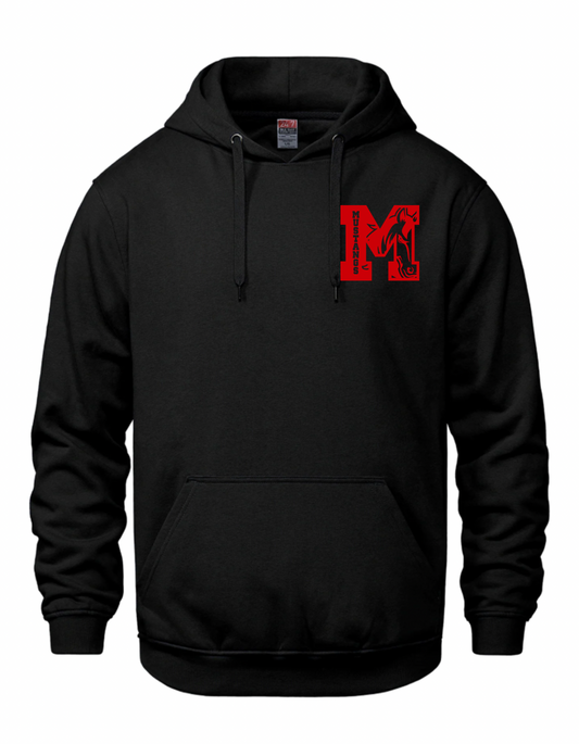 McAuley Mustangs Adult Hoodie