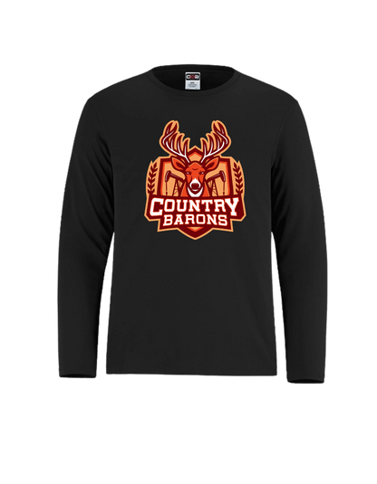 Country Baron Youth Wicking Long Sleeve