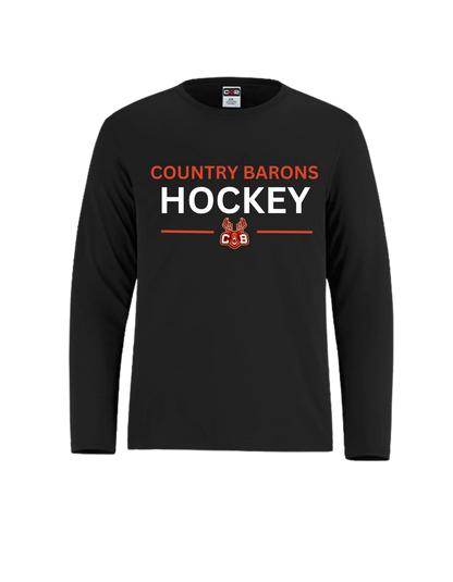 Country Baron Youth Wicking Long Sleeve