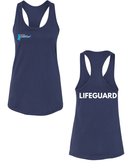 Rocanville Pool Racerback Lifeguard Tank