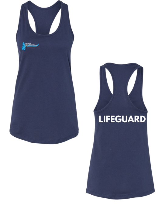 Rocanville Pool Racerback Lifeguard Tank