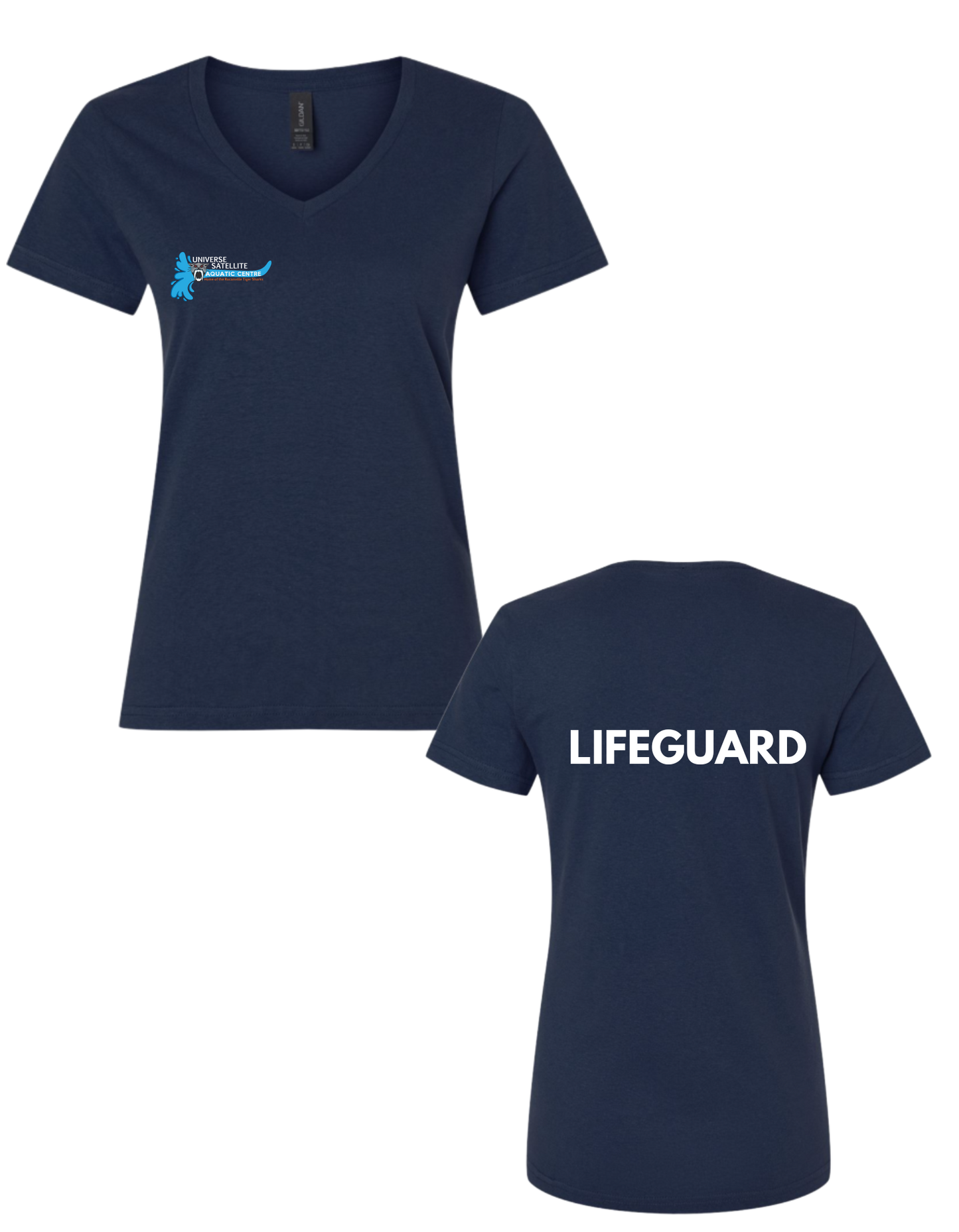 Rocanville Pool Lifeguard T-shirt (V-Neck)