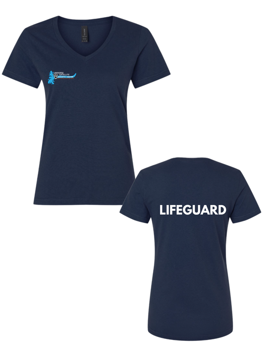 Rocanville Pool Lifeguard T-shirt (V-Neck)