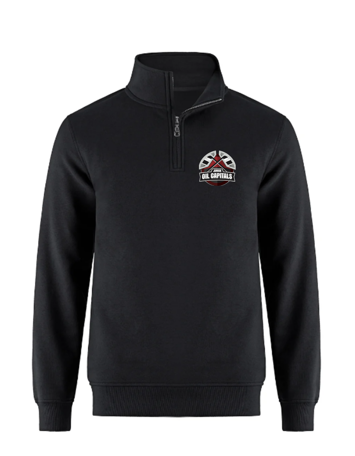 Virden Jr. Oil Caps Youth 1/4 Zip Sweatshirt