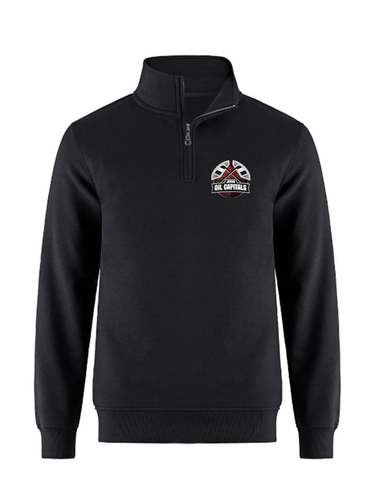 Virden Jr. Oil Caps Youth 1/4 Zip Sweatshirt