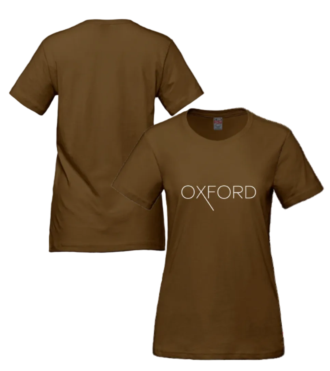 OXFORD Combed Cotton Crewneck T-Shirt (Ladies)
