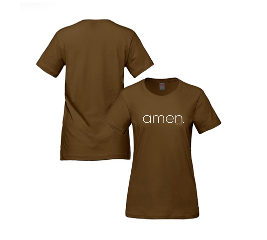 OXFORD Combed Cotton Crewneck T-Shirt (Ladies)