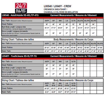 Virden Jr. Oil Caps Adult Crewneck