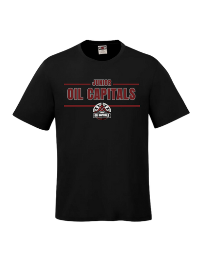 Virden Jr. Oil Caps Adult T-shirt
