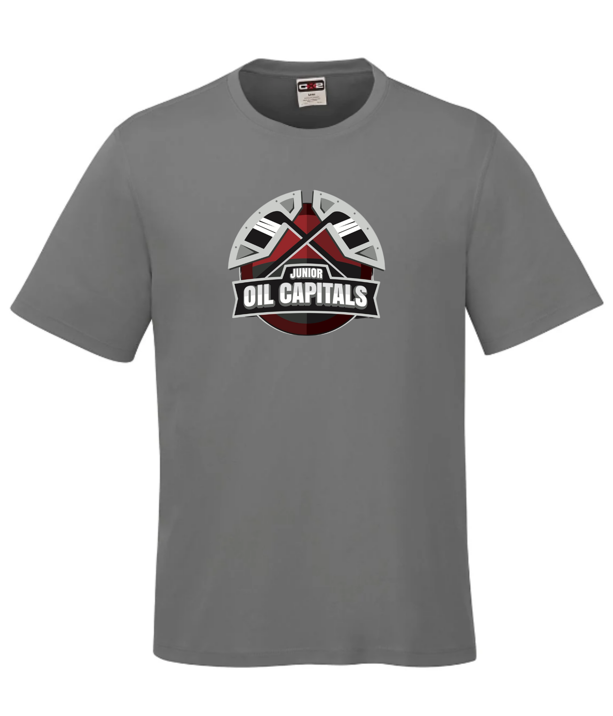 Virden Jr. Oil Caps Moisture Wicking T-shirt