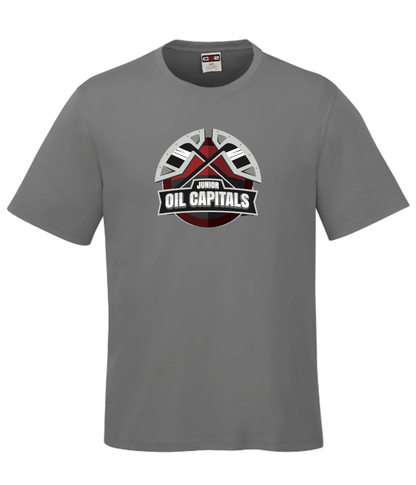 Virden Jr. Oil Caps Moisture Wicking T-shirt
