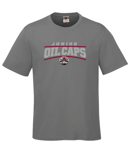 Virden Jr. Oil Caps Moisture Wicking T-shirt