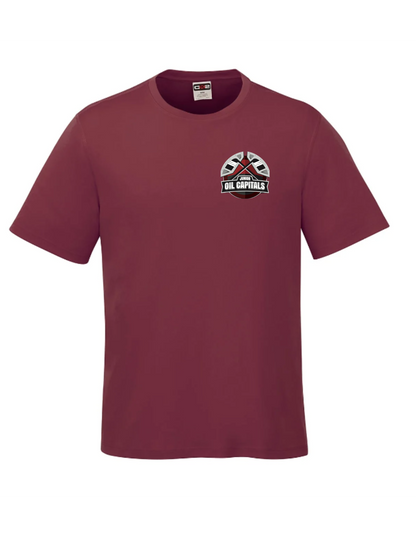 Virden Jr. Oil Caps Adult T-shirt