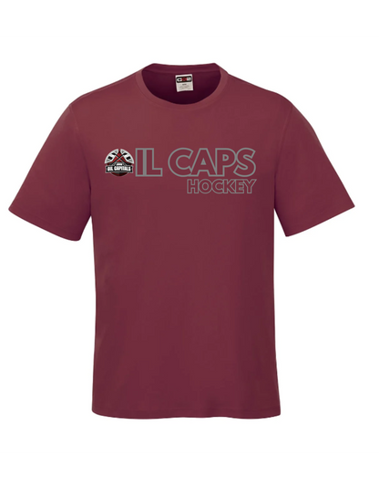 Virden Jr. Oil Caps Adult T-shirt